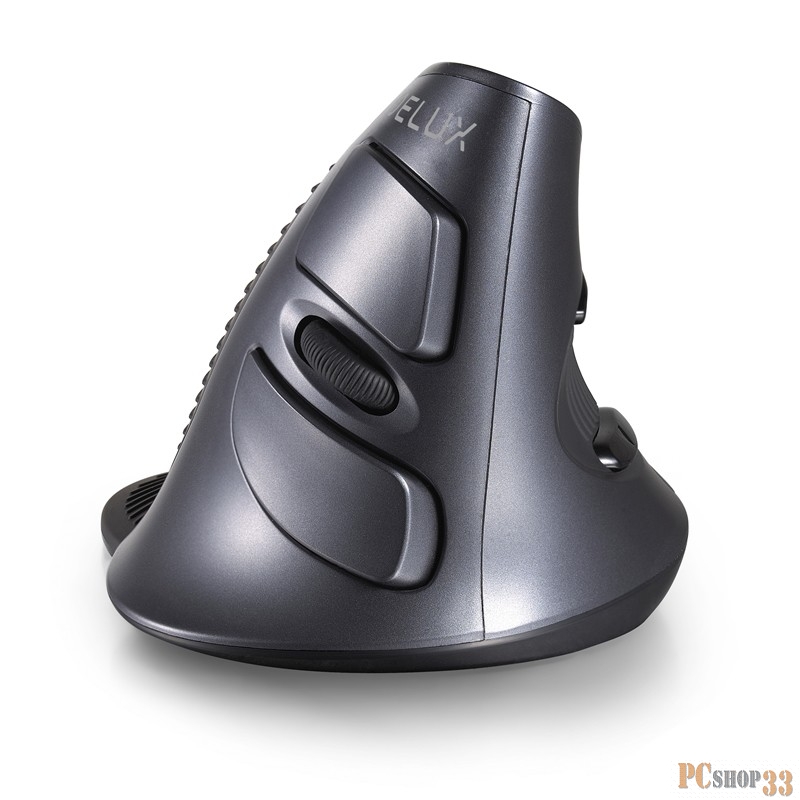 Мышь вертикальная Delux KM-M618MiniGX / Wireless / 800-1600 dpi