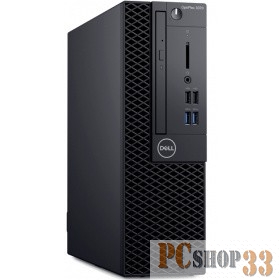 OptiPlex 3070 SFF i3-9100 (up to 4.2GHz, 4C, 6M), 8GB (1x8GB) DDR4 UDIMM 2666MHz, DVD+/–RW, 256GB M.2 PCIe NVMe class 35 SSD, mse, keyb, Audio, TPM, Win10 Pro (64), 3y NBD (3070-4692)
