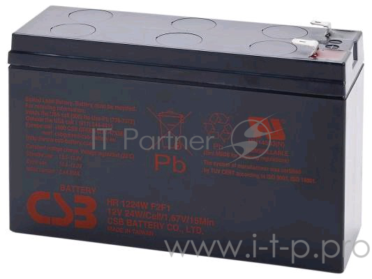 Батарея CSB HR 1224W (12V, 5.5Ah)