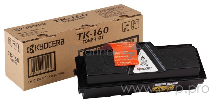 Тонер-картридж Kyocera TK-160 (1T02LY0NL0/1T02LY0NLC), Black черный, 2500 стр., для FS-1120D/FS-1120DN/P2035D/P203