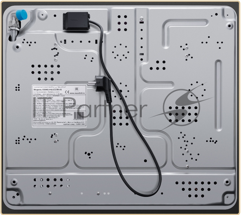 Газовая панель MAUNFELD EGHG.64.1CBG/G