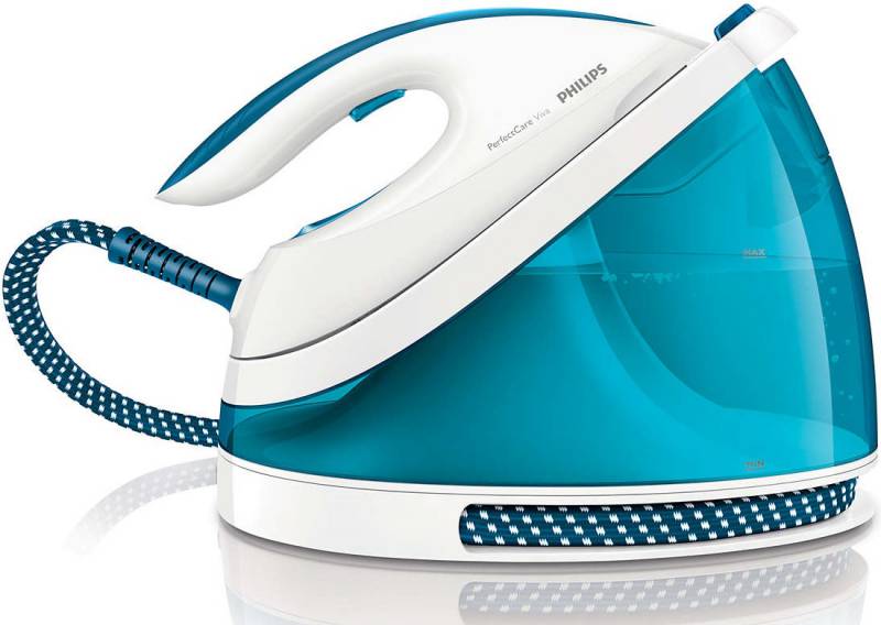 Паровая станция Philips GC7035/20 2400Вт белый/синий