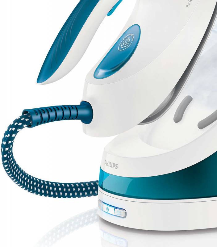 Паровая станция Philips GC7035/20 2400Вт белый/синий