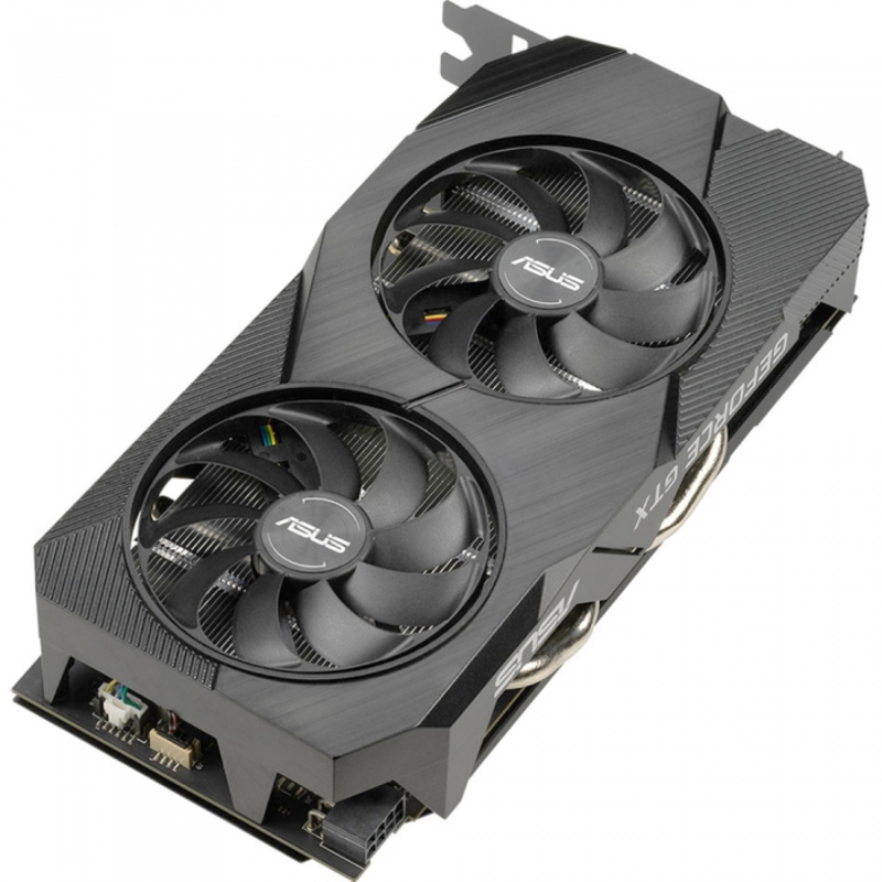 Видеокарта Asus PCI-E DUAL-GTX1660TI-A6G-EVO nVidia GeForce GTX 1660TI 6144Mb 192bit GDDR6 1500/12002 DVIx1/HDMIx2/DPx1/HDCP Ret