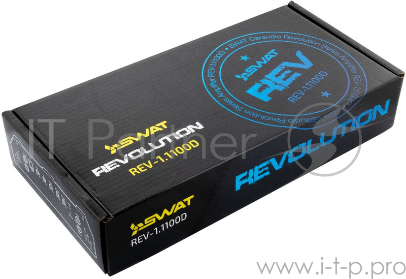 Усилитель автомобильный Swat REV-1.1100D одноканальный