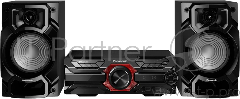 Минисистема Panasonic SC-AKX320GSK черный 450Вт/CD/CDRW/FM/USB/BT