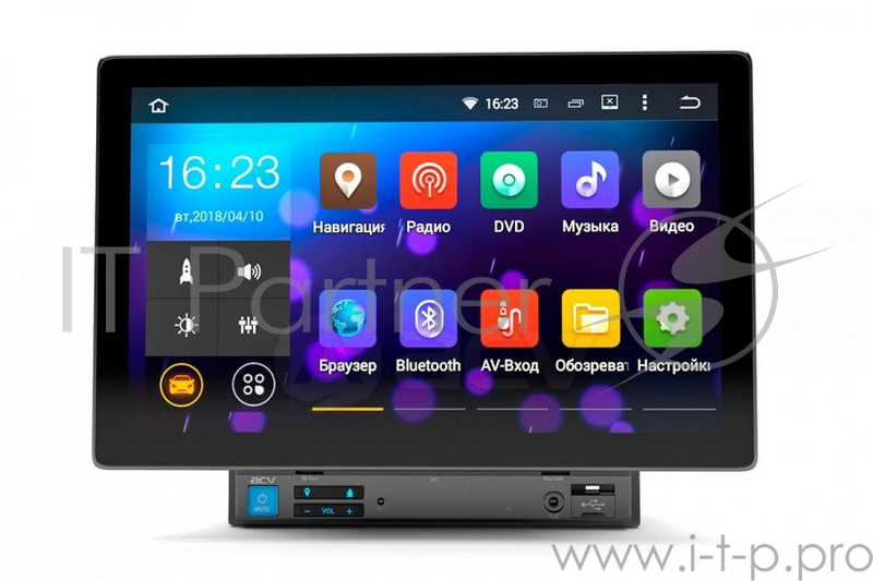 Автомагнитола DVD ACV AD-1020 2DIN 4x50Вт