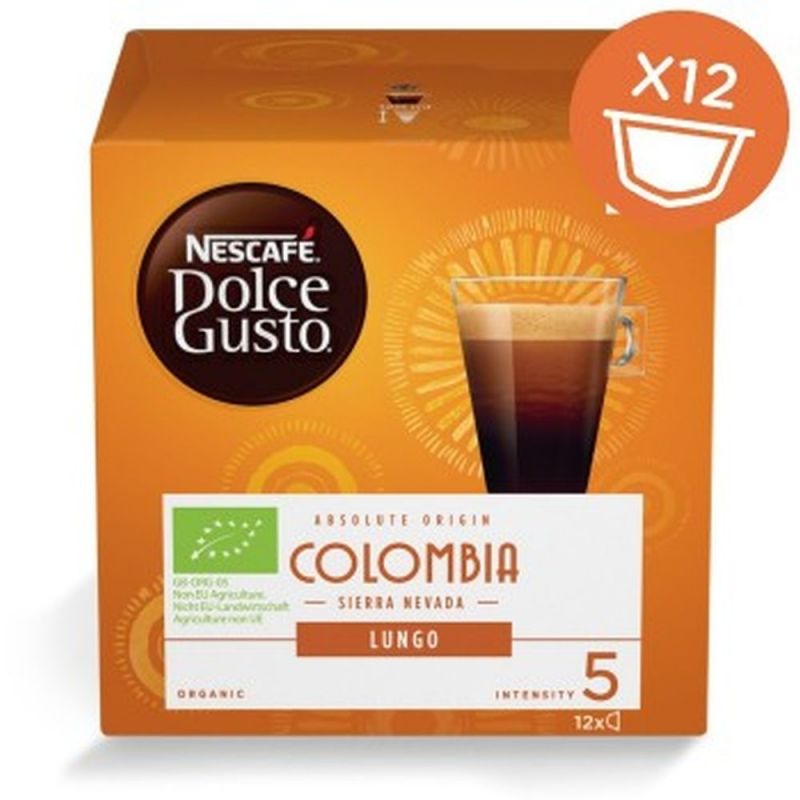 Кофе капсульный Dolce Gusto Lungo Colombia упаковка:12капс. 84г. (12355980) Dolce Gusto