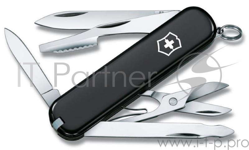 Нож перочинный Victorinox Executive (0.6603.3) 74мм 10функций черный