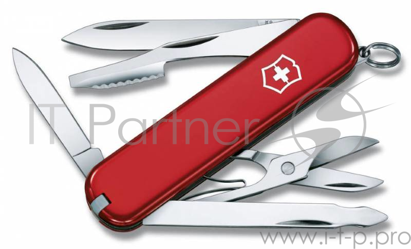 Нож перочинный Victorinox Executive (0.6603) 74мм 10функций красный