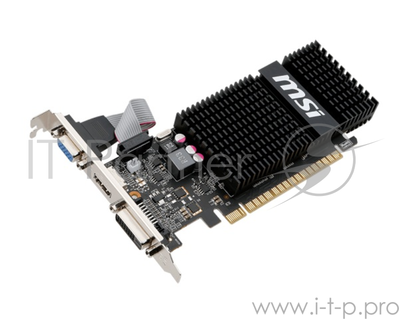 Видеокарта MSI PCI-E N720-1GD3HLP nVidia GeForce GT 720 1024Mb 64bit DDR3 797/1600 DVIx1/HDMIx1/CRTx1/HDCP Ret