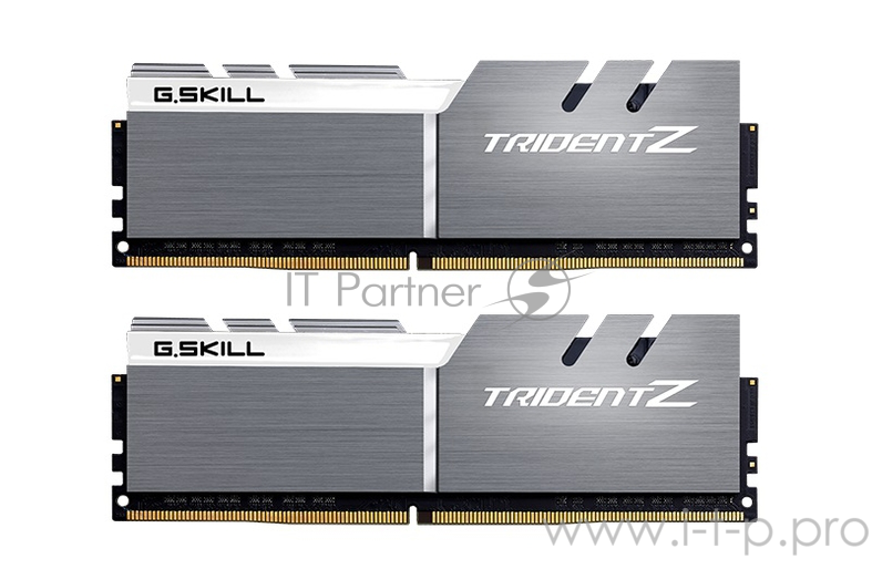 Модуль памяти G.SKILL TRIDENT Z DIMM DDR4 16GB (2x8GB kit) 3466MHz CL16 1.35V / F4-3466C16D-16GTZSW / Silver-White