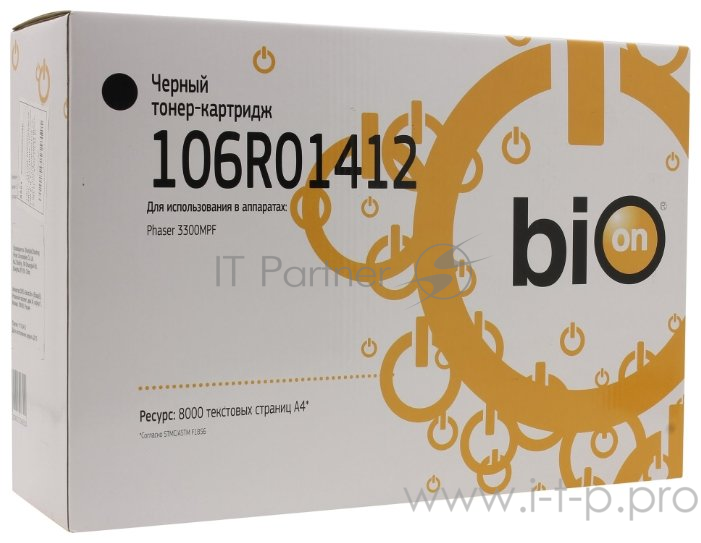 Расходные материалы Bion 106R01412 Картридж для Xerox Phaser 3300MFP, 8000 страниц Бион