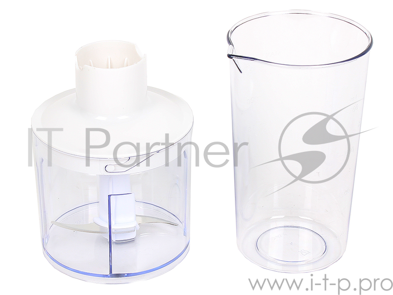 Блендер Maxwell MW-1169 (W) (700 Вт, пластиковый корпус, 2 скорости, чоппер 650 мл)