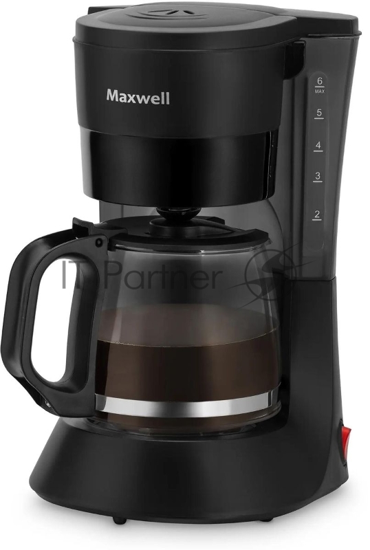 Кофеварка капельная Maxwell MW-1650-BK черный