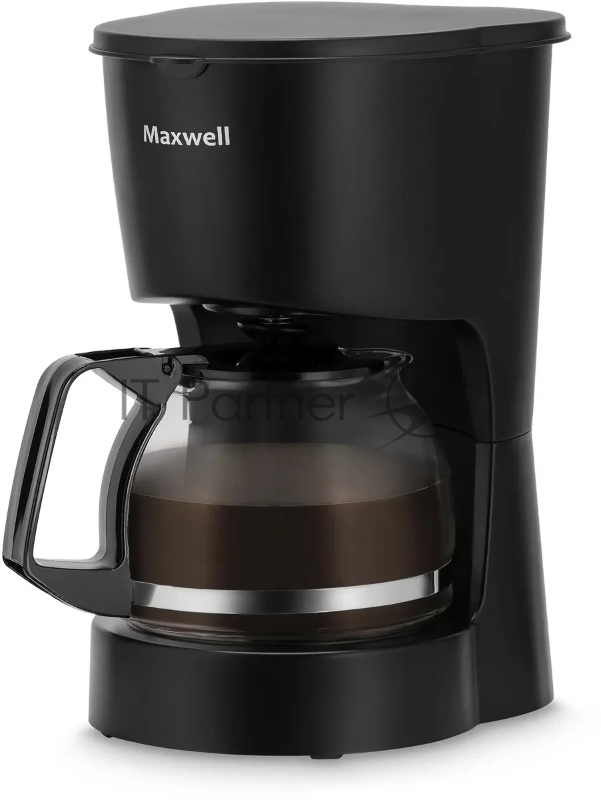 Кофеварка MAXWELL MW-1657(BK) 600Вт колбы: 0.6мл 4-6 чашек