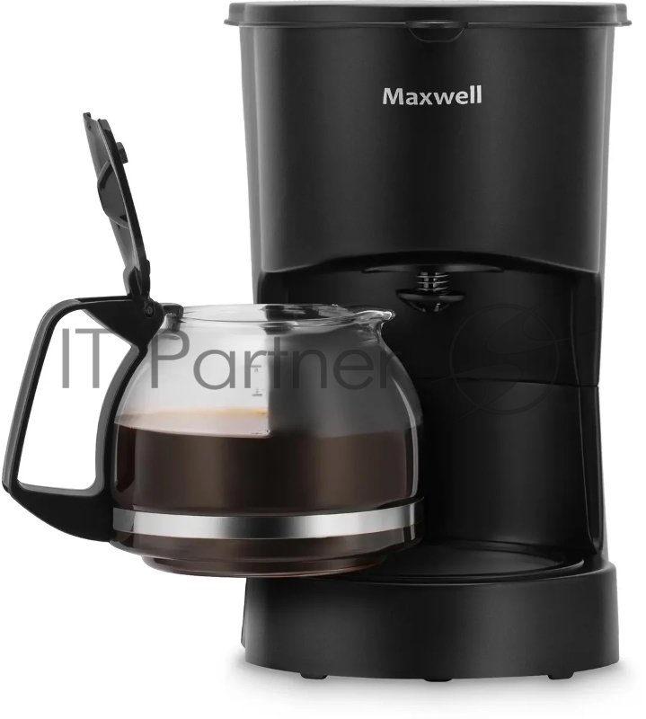 Кофеварка MAXWELL MW-1657(BK) 600Вт колбы: 0.6мл 4-6 чашек
