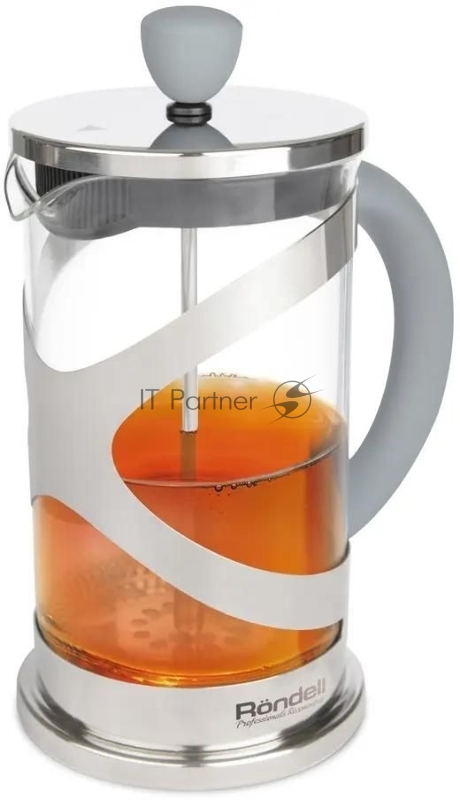840-RDS Френч-пресс 1,0 л Crystal Grey Rondell