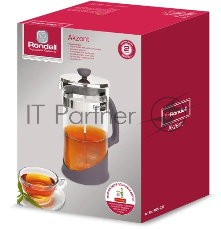 937-RDS Френч-пресс 0,6л Akzent Rondell