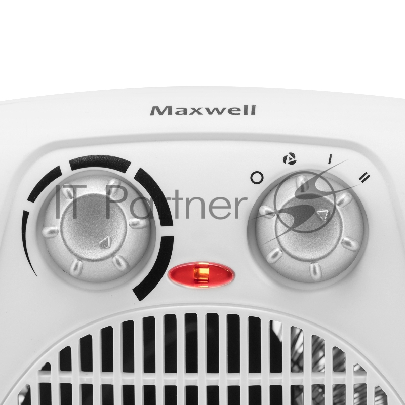 3458-MW(W) Тепловентилятор Maxwell Мощность 2000 Вт. 2 уровня мощности (1000/2000 Вт)3 режима работ
