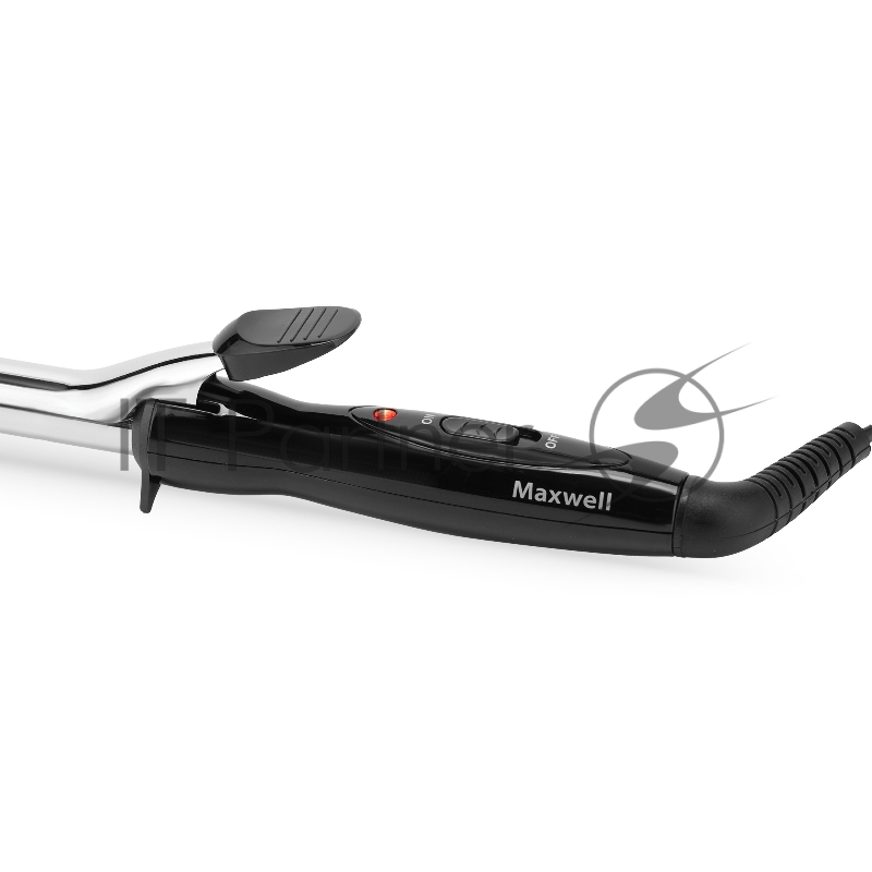 Выпрямитель волос Maxwell MW-2409 (BK) электрические щипцы, максимальная температура нагрева 180 C, Диаметр 19 мм,