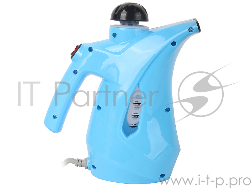 Компактный отпариватель Endever ODYSSEY Q-413 Blue, мощность 800W, напряжение 220V-50Hz, емкость бака 600 мл