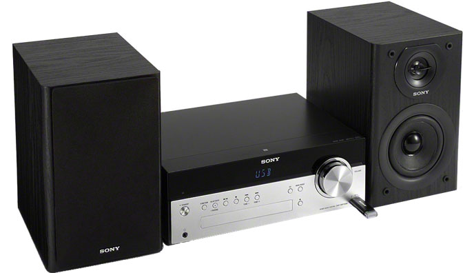 Музыкальные центра SONY Sony CMT-SBT100 черный 40Вт/CD/CDRW/FM/USB/BT