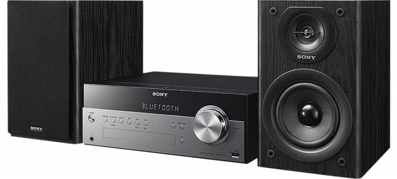 Музыкальные центра SONY Sony CMT-SBT100 черный 40Вт/CD/CDRW/FM/USB/BT