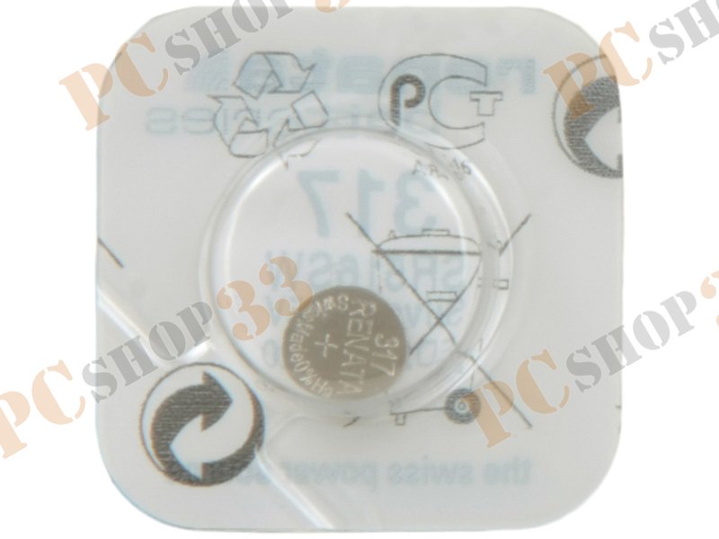 Батарейка Renata 317 1.55В SR516SW (1шт./уп.)