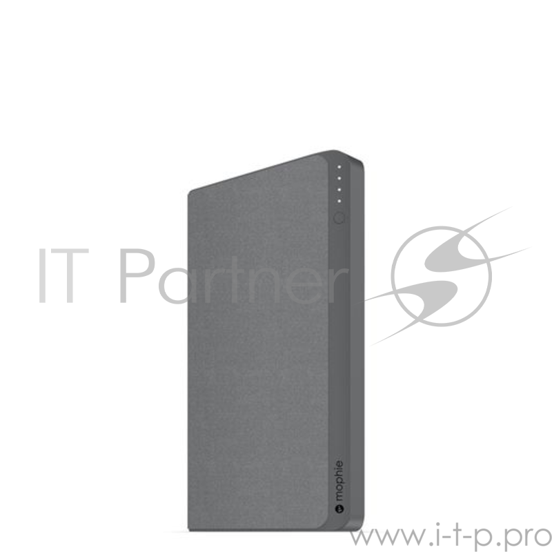 Внешний портативный аккумулятор Mophie Powerstation USB-C 3XL. Емкость аккумулятора 26000 МаЧ. Цвет: серый.