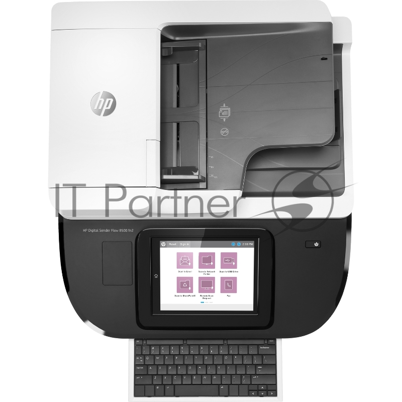 HP Digital Sender Flow 8500 fn2 Document Capture Workstation (A4,100ppm,600x600 dpi,24 bit, USB, LAN