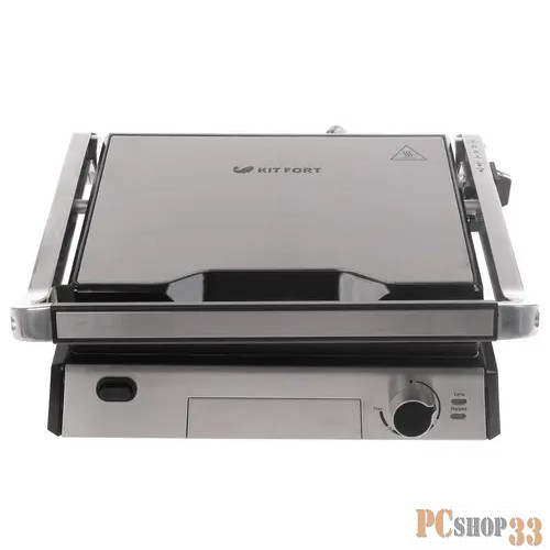 1601-КТ Электрогриль Kitfort.Мощность: 2000 Вт.Емкость поддона: 200 мл .