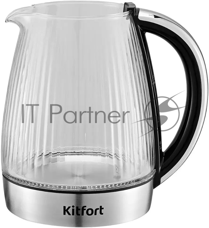 671-1-КТ Чайник Kitfort Мощность: 1850–2200 Вт.Емкость: 1,7 л.Длина шнура: 0,78 м.белый