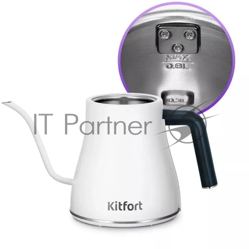 668-4-КТ Чайник Kitfort.Мощность: 1500–1785 Вт.Ёмкость: 1,7 л.Длина шнура: 0,5 м.красный.