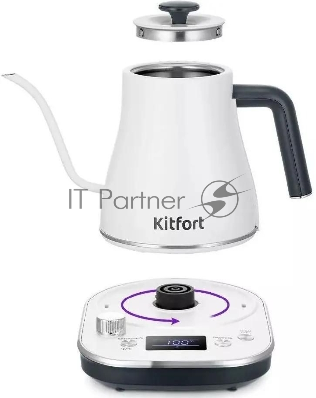 668-4-КТ Чайник Kitfort.Мощность: 1500–1785 Вт.Ёмкость: 1,7 л.Длина шнура: 0,5 м.красный.