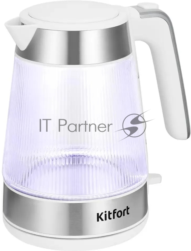 668-2-КТ Чайник Kitfort.Мощность: 1500–1785 Вт.Ёмкость: 1,7 л.Длина шнура: 0,5 м.Белый.