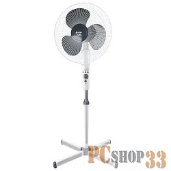 Вентилятор напольный VITEK VT-1949(W), 45 Вт Диаметр (16