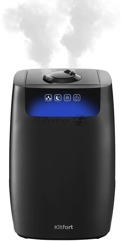 2803-2-КТ Увлажнитель воздуха Kitfort.Мощность: 25 Вт.Уровень шума: < 35 дБ.чёрный