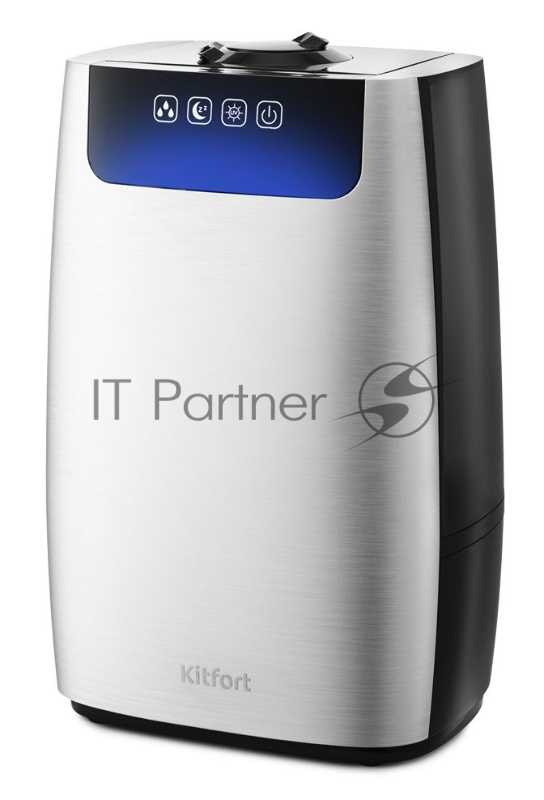 2803-1-КТ Увлажнитель воздуха Kitfort.Мощность: 25 Вт.Уровень шума: < 35 дБ.серебристый