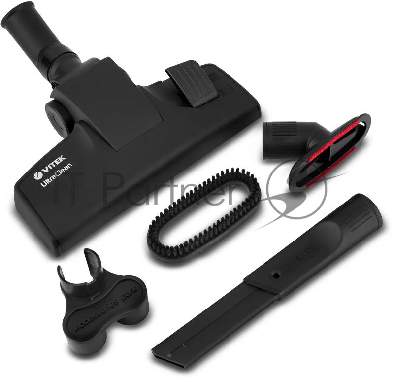 Пылесос VITEK VT-8117(BK) акс. мощность: 2200 Вт Мощность всасывания: 450 Вт.