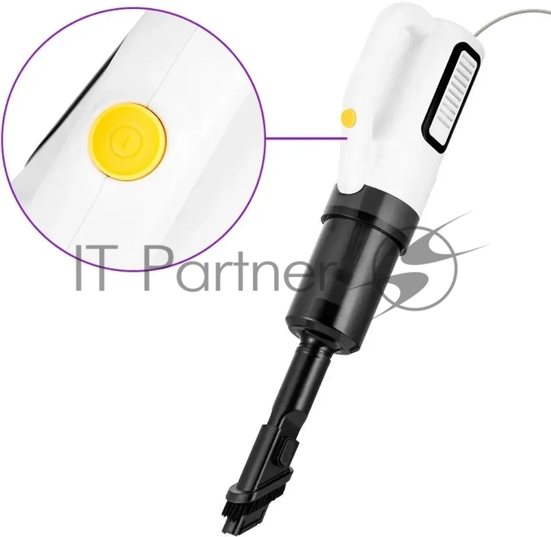 Пылесос KITFORT КТ-526-1 синий (ШxГxВ) 18x16x21 cм. 2 в 1 (вертикальный + ручной), уборка сухая. Потребляемая мощность 400 Вт. Пылесборник без мешка (циклонный фильтр), емкостью 0.80 л. Фильтр тонкой очистки. Труба всасывания составная.Насадки в комп