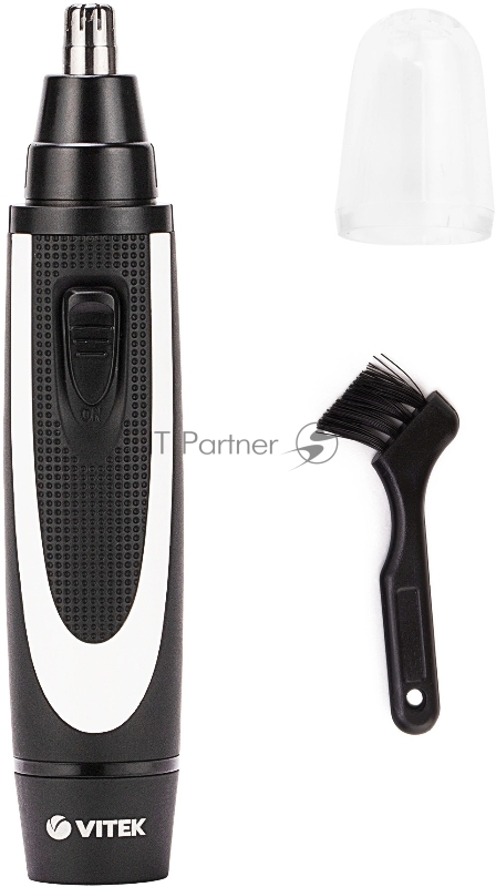 Триммер VITEK VT-2515 (W) (Материал лезвий сталь.1 нас. для стрижки волос вносу или в ушах)