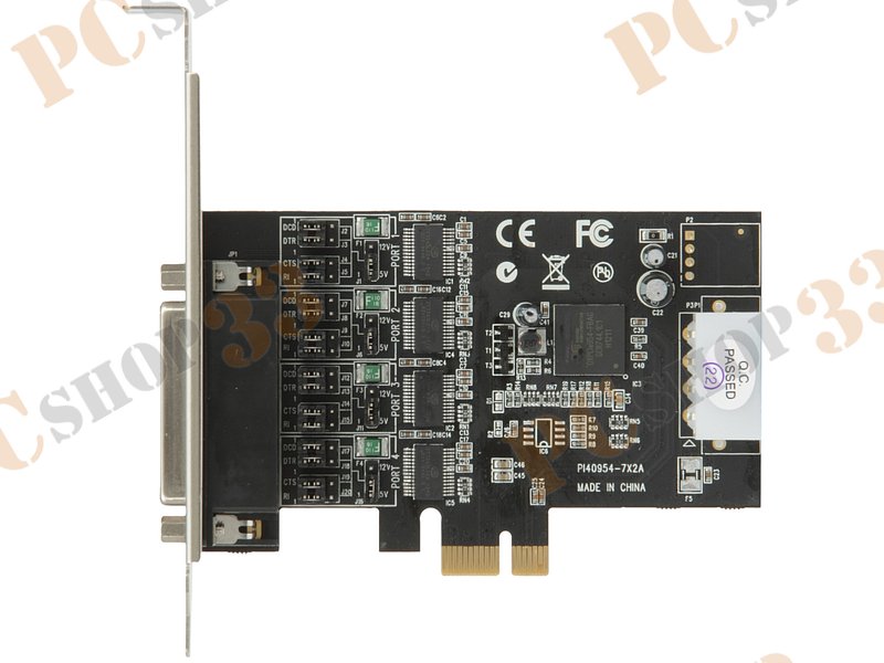 Контроллер ST-Lab CP130 RTL {PCI-Ex1, 4xCOM9M}