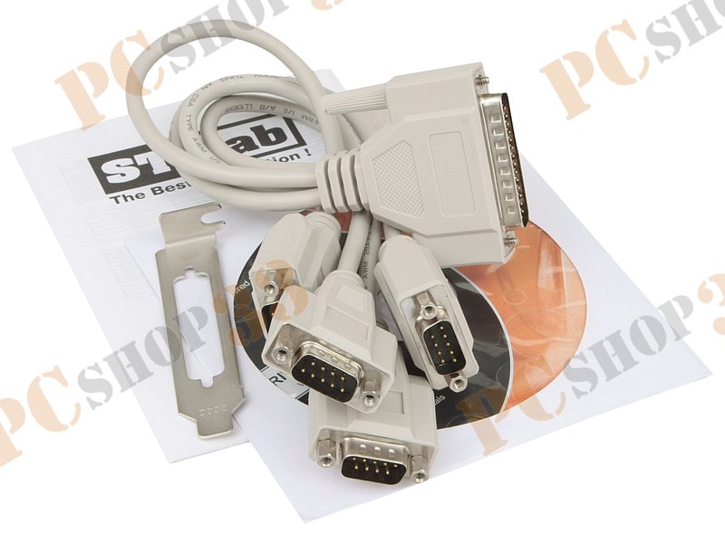 Контроллер ST-Lab CP130 RTL {PCI-Ex1, 4xCOM9M}