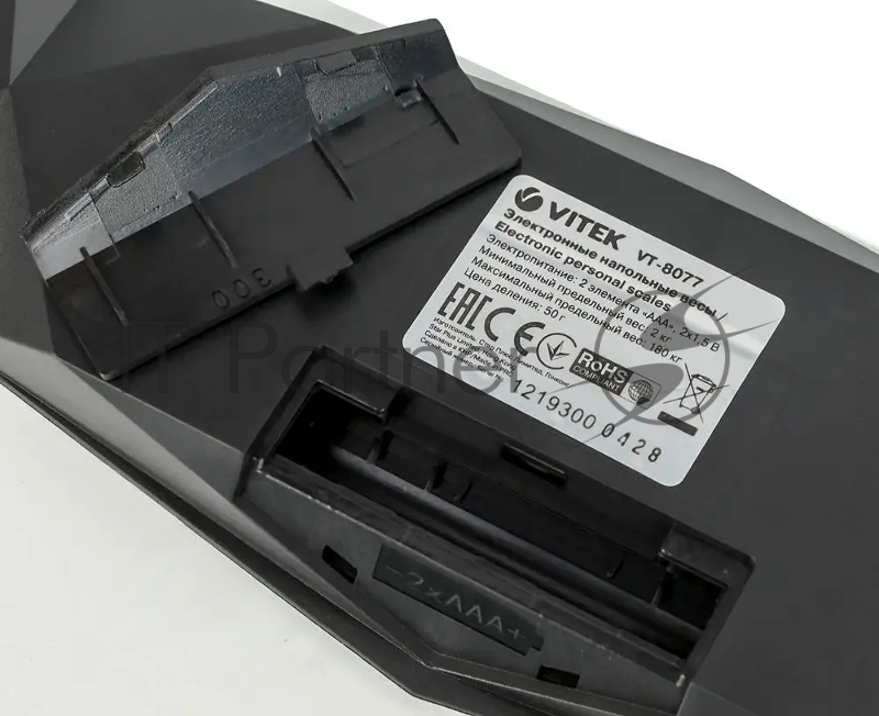 8077-VT(MC) Весы напольные VITEK Максимальный вес 180 кг.Индикатор перегрузки и разряда батареи.