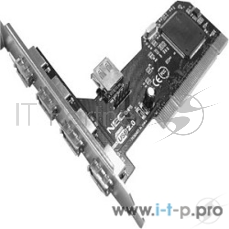 Контроллер ORIENT NC-612 OEM {USB2.0 PCI card, 4 port-ext, 1 port-int}