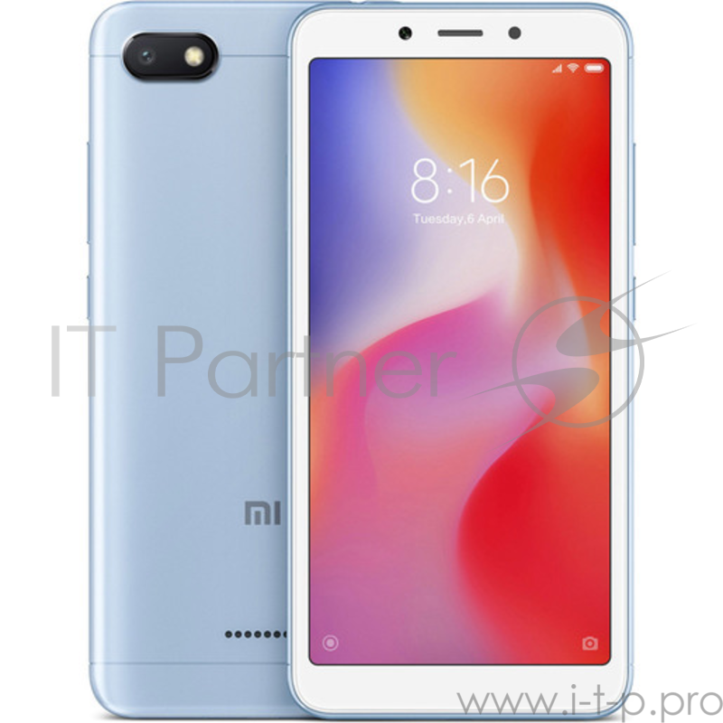 Смартфон Xiaomi Redmi 6A C3C Blue/5.45