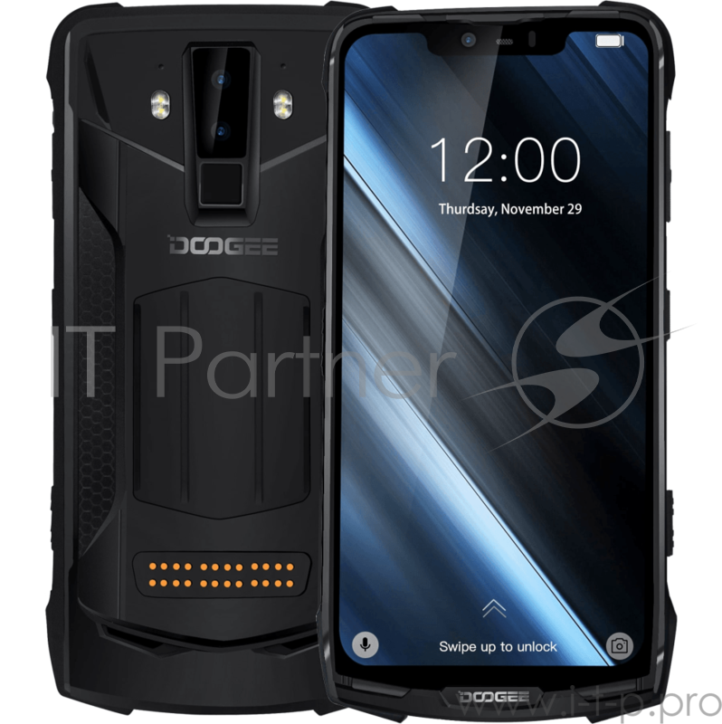 Смартфон Doogee Doogee S90_Super Mineral Black, 6,18