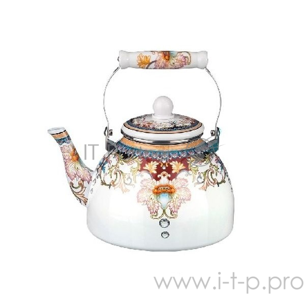 Чайник для плиты KELLI KL-4433 эмалированный