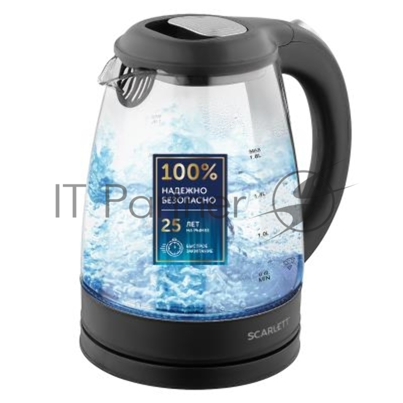 Чайник Scarlett SC-EK27G67 (черный)